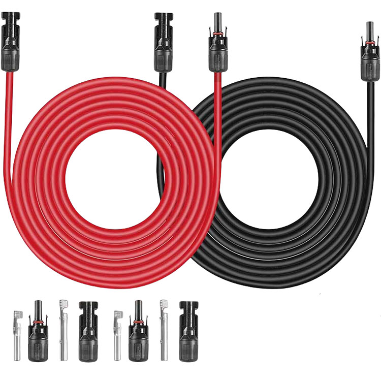 Solarverlängerungskabel 30ft 10AWG 6mm2 Solarenergiekabel Drot