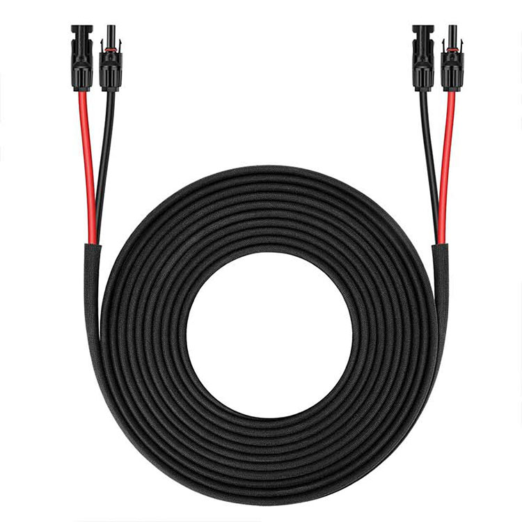 Solar Panel Extension Cable-25FT 10AWG(6mm2) Solar Panel Drot Zwilling