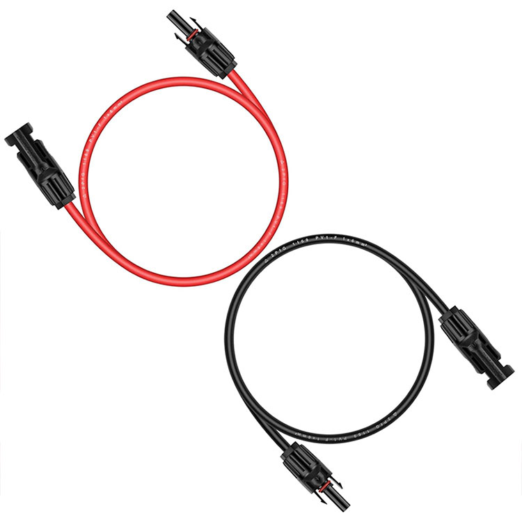 UV resistent géint 3 Fouss 10AWG Photovoltaik Drot